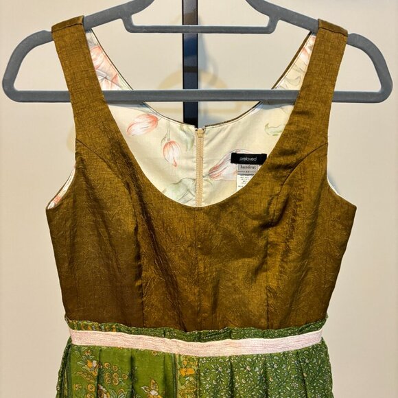 Handcut by Preloved KiKi Mixed Media Sleeveless Dress Upcycled - Picture 5 of 10